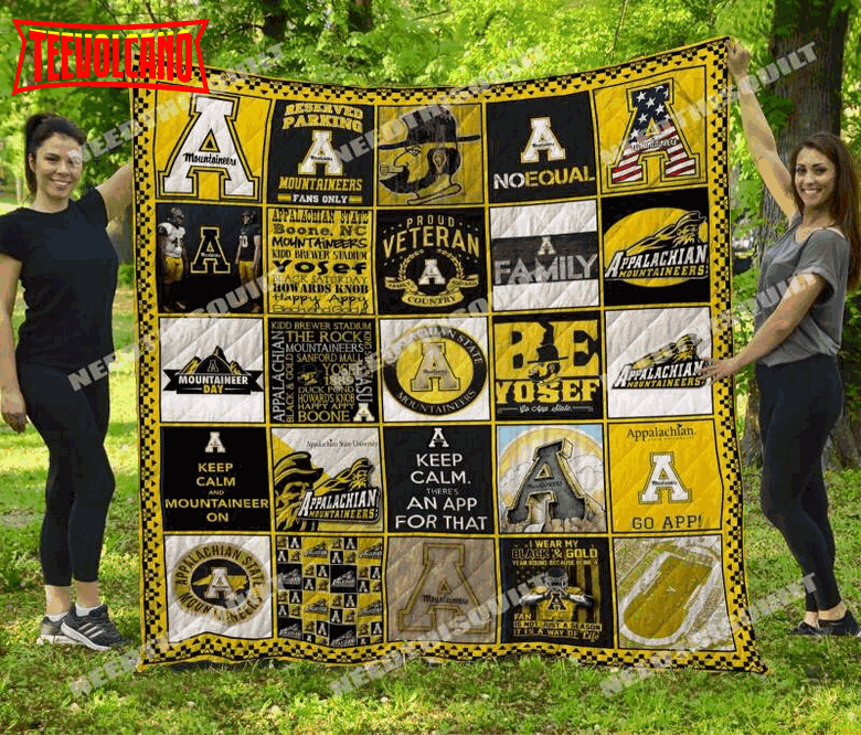 Appalachian State Mountaineers 3D Customized Quilt Blanket