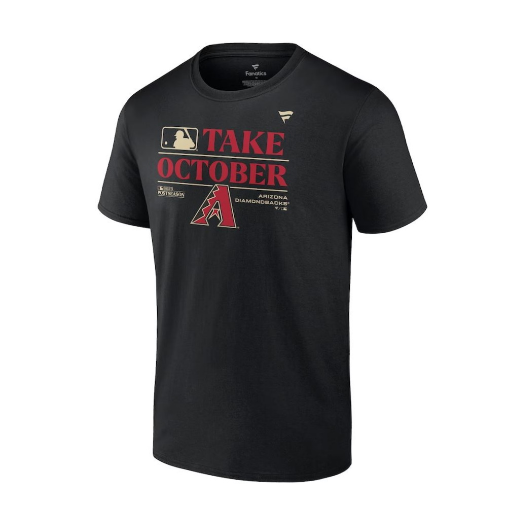 Arizona Diamondbacks Take October 2023 Postseason Champions T-Shirt