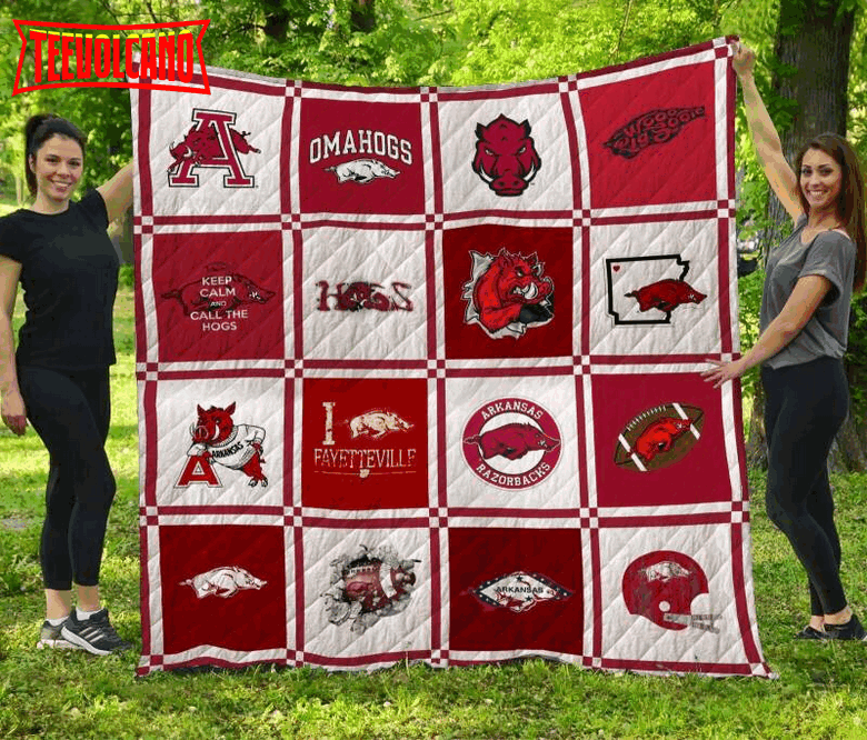 Arkansas 3D Customized Quilt Blanket