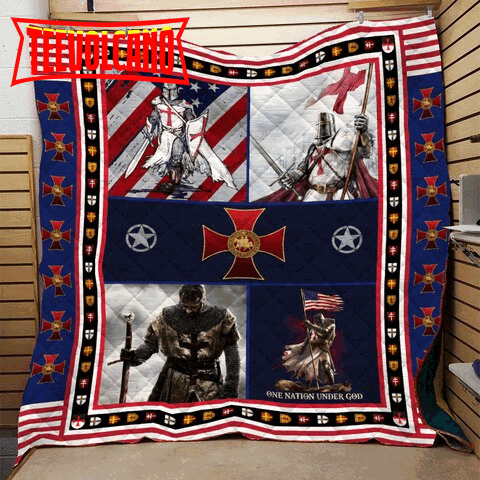 Armor Of God 3D Customized Quilt Blanket