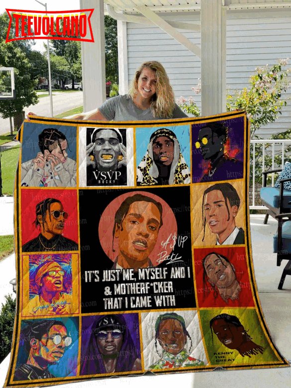 Asap Rocky 3D Quilt Blanket