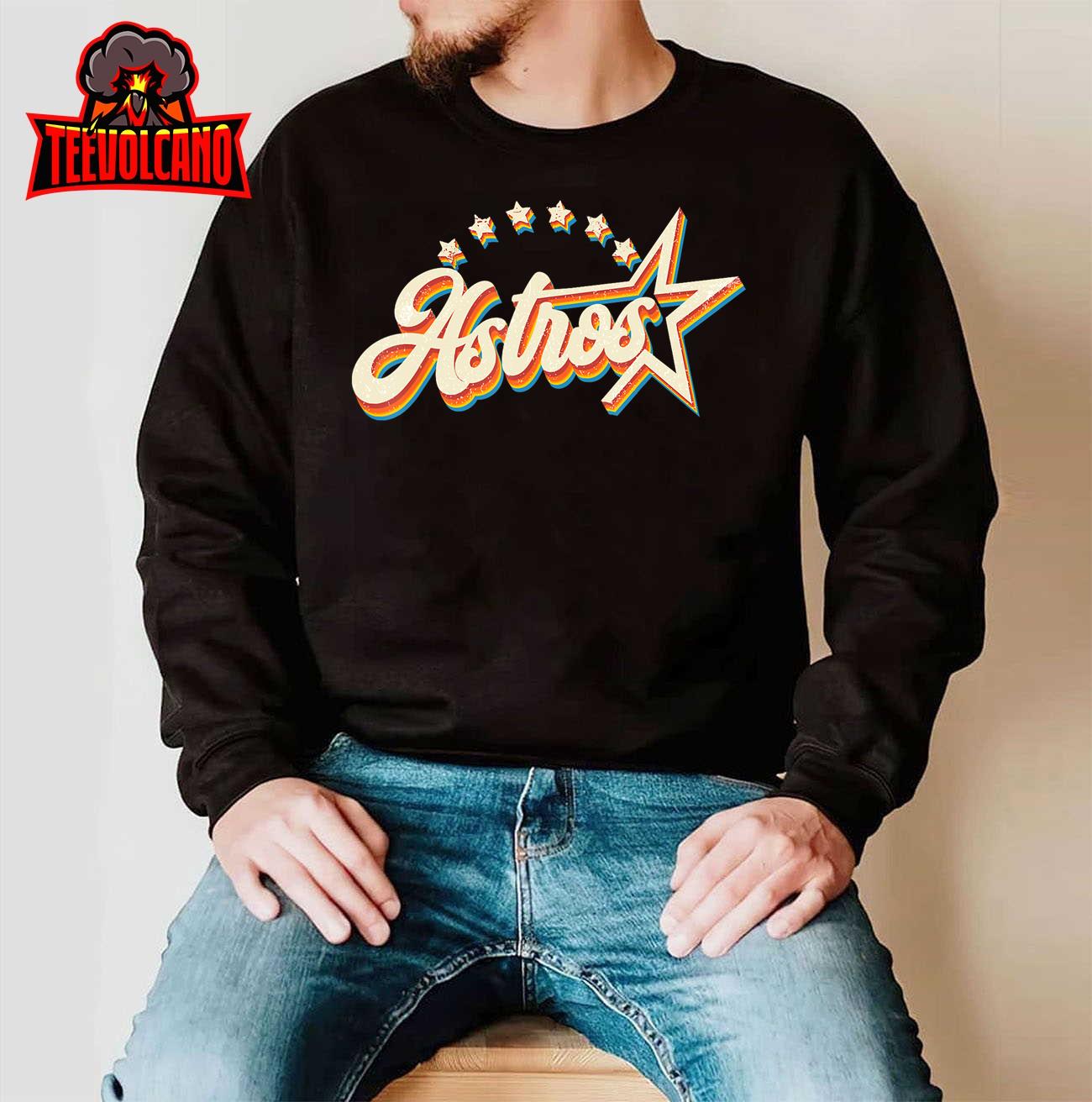 Astros Name Personalized Vintage Retro Gift for Men Women T-Shirt