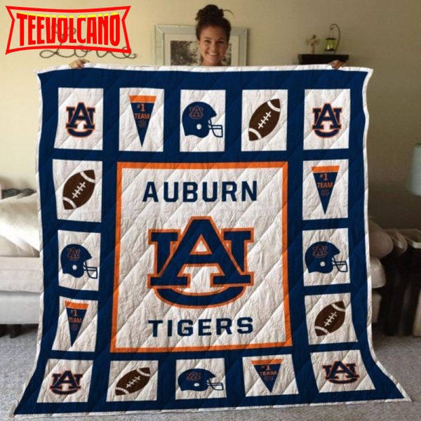 Auburn Tiger Aut02 3D Customized Quilt Blanket