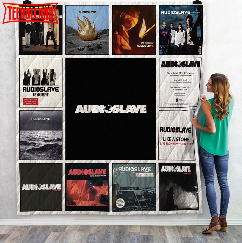 Audioslave Albums 3D Customized Quilt Blanket