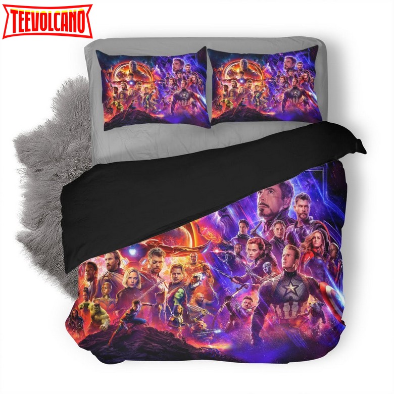 Avengers Endgame 60 3D Customized Duvet Cover Bedding Set