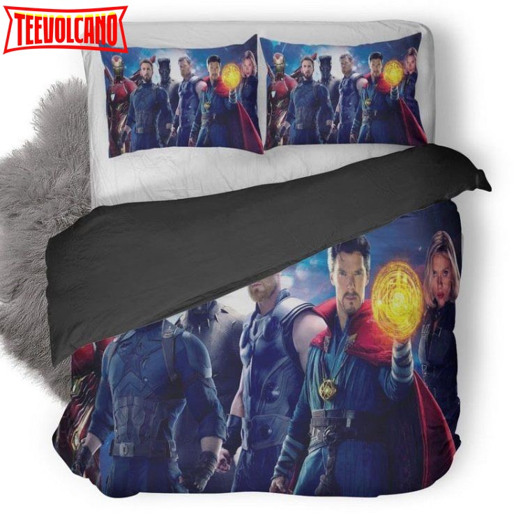 Avengers Infinity War Superheroes Main Duvet Cover Bedding Set