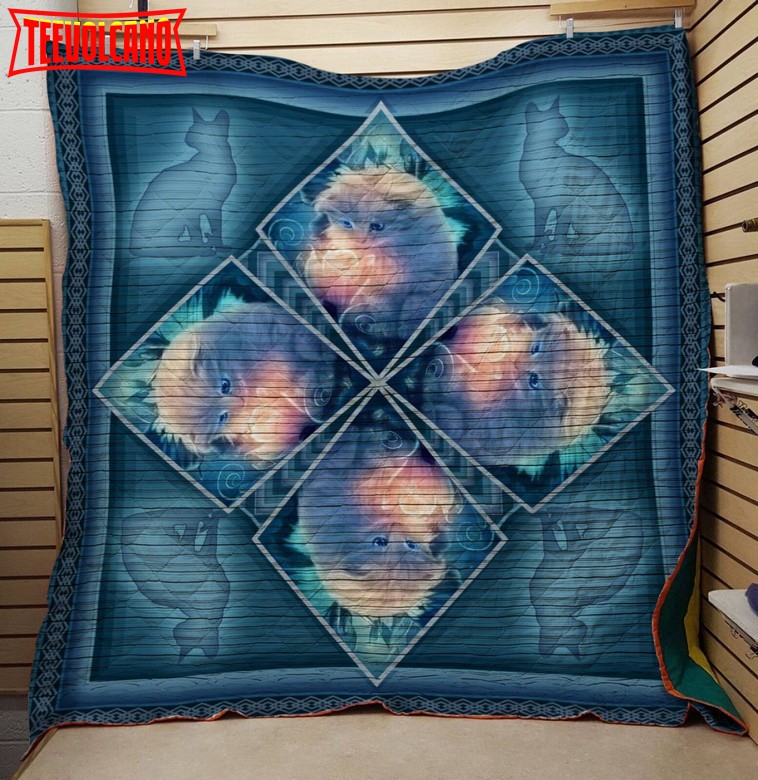 Baby Cat 3D Customized Quilt Blanket