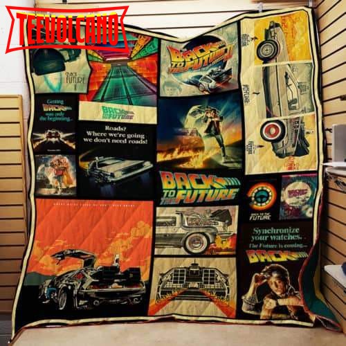 Back To The Future Quilt Blanket