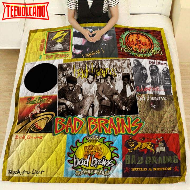 Bad Brains 3D Quilt Blanket