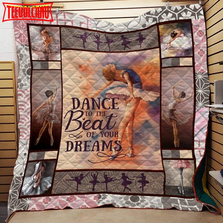 Ballet Dance To The Beat 3D Quilt Blanket