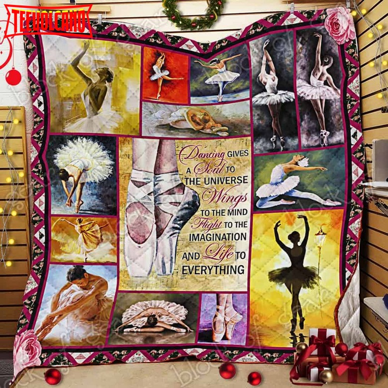 Ballet Life To Everything 3D Quilt Blanket