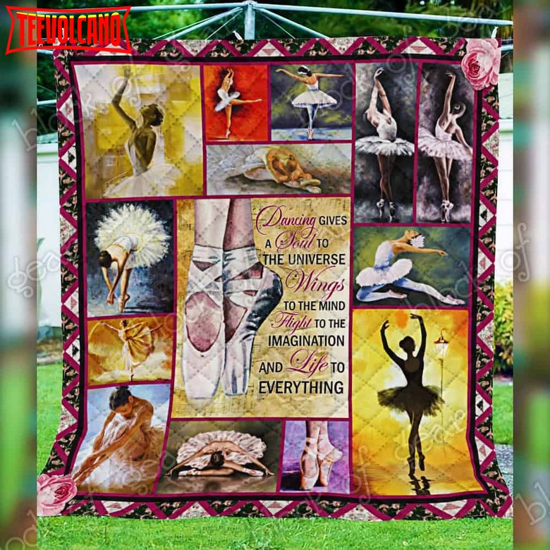 Ballet Universe Wings 3D Quilt Blanket