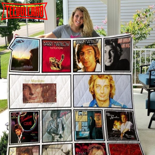 Barry Manilow 3D Customized Quilt Blanket