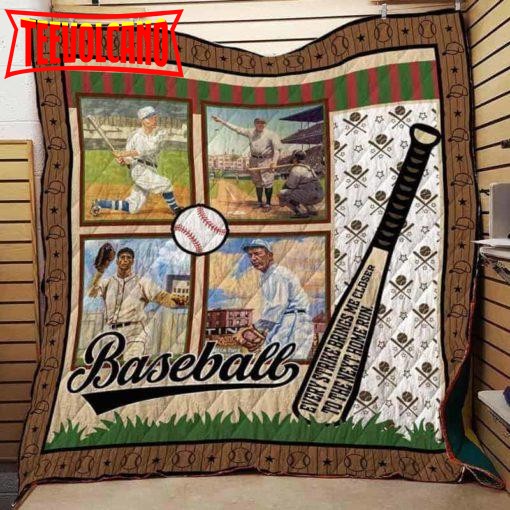 Baseball Baseball 3D Customized Quilt Blanket