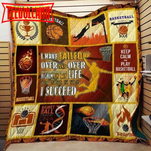 Basketball 3D Quilt Blanket