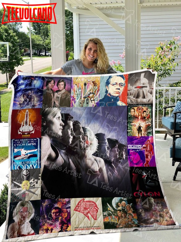 Battlestar Galactica 3D Customized Quilt Blanket