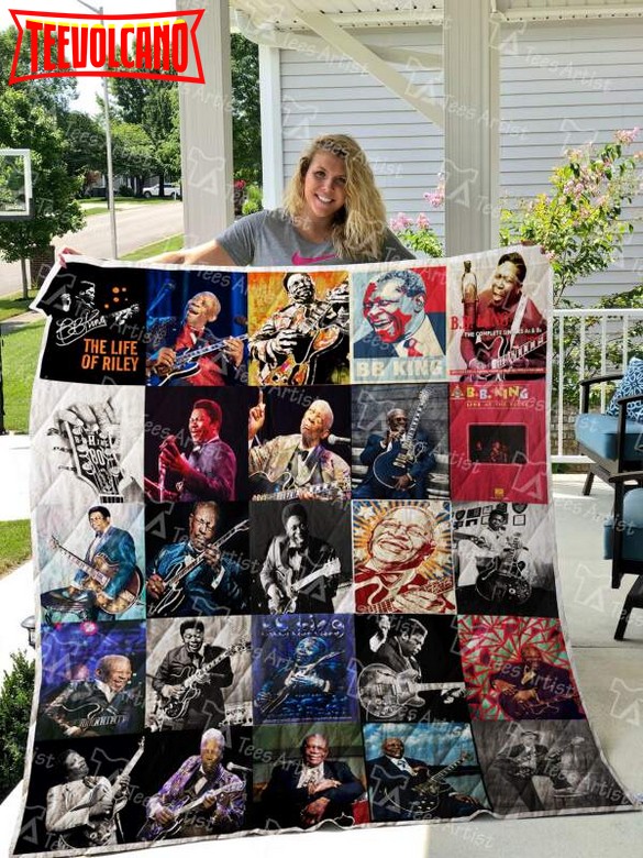 B.B. King 3D Customized Quilt Blanket