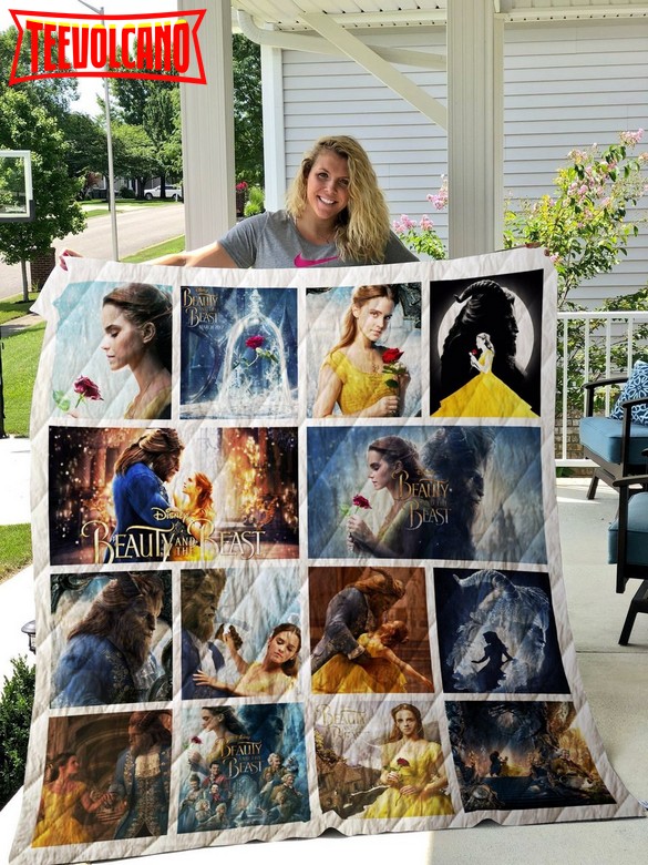 Beauty And The Beast Quilt Blanket