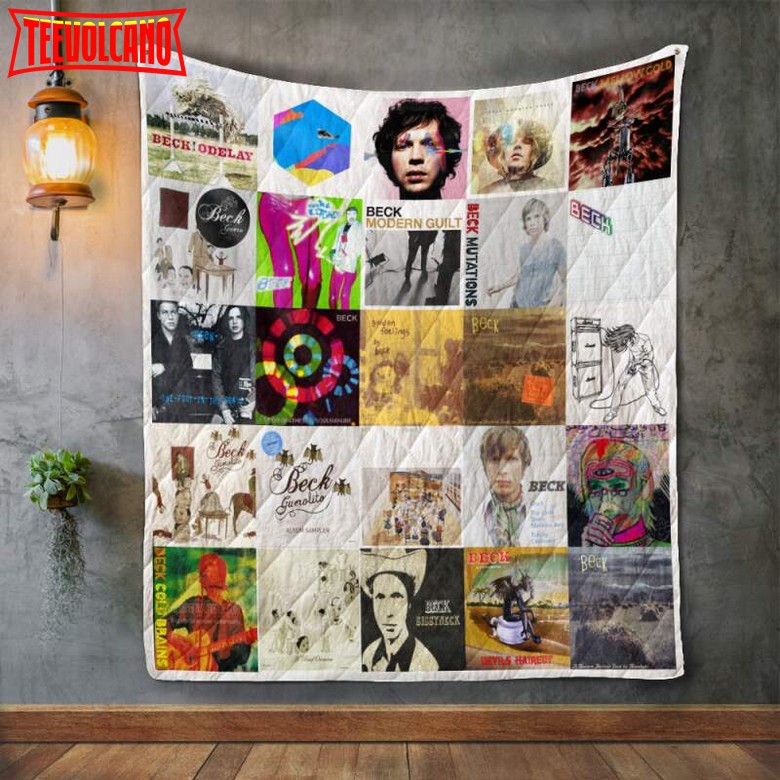 Beck Album Covers 3D Quilt Blanket