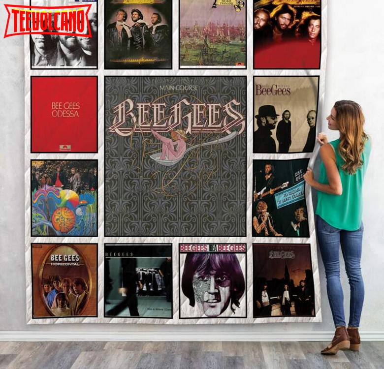 Bee Gees Album 3D Quilt Blanket