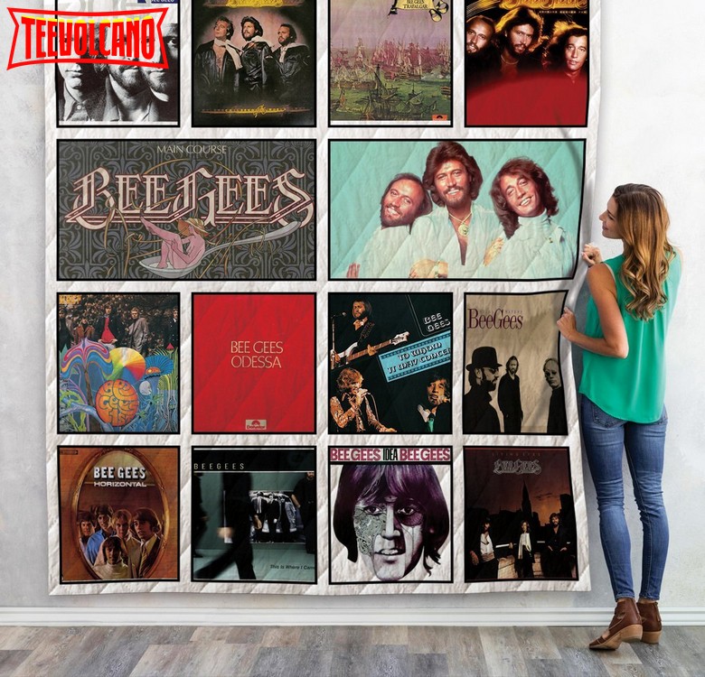 Bee Gees Album Quilt Blanket