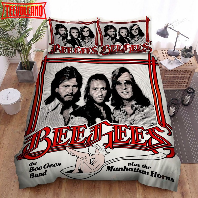 Bee Gees Band Bed Sheets Spread Comforter Duvet Cover Bedding Sets