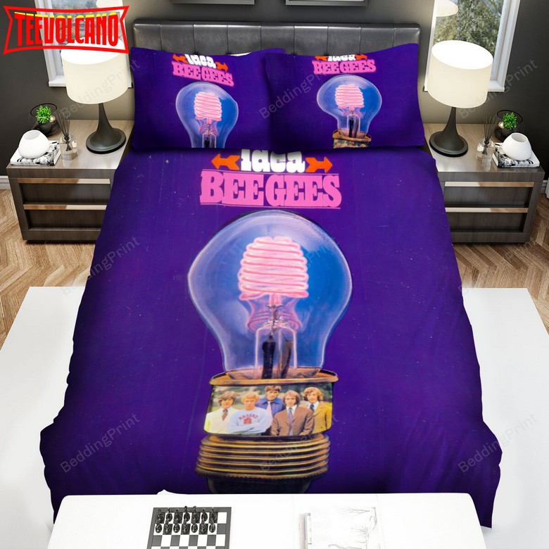 Bee Gees Idea Album Cover Bed Sheets Spread Duvet Cover Bedding Sets