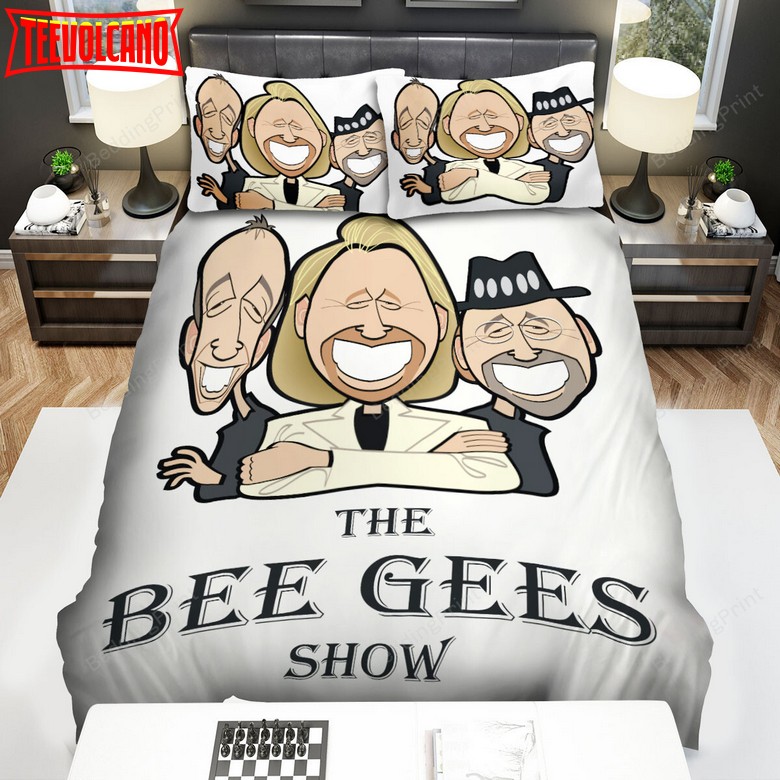 Bee Gees The Bee Gees Show Bed Sheets Cover Bedding Sets