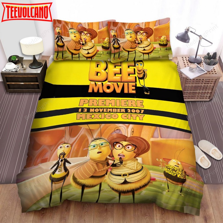 Bee Movie Poster 1 Bed Sheets Duvet Cover Bedding Sets