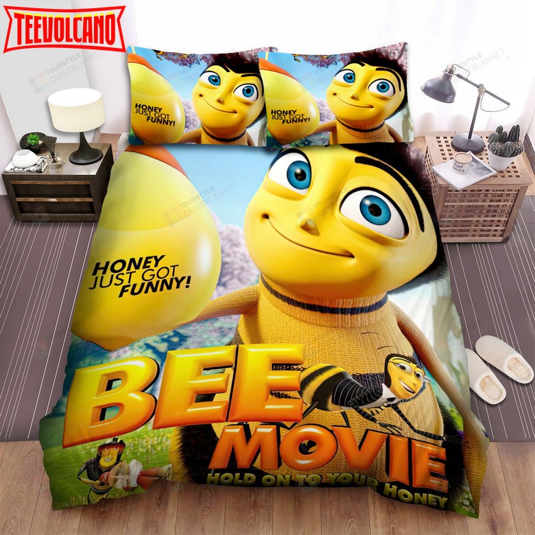 Bee Movie Poster 2 Bed Sheets Duvet Cover Bedding Sets