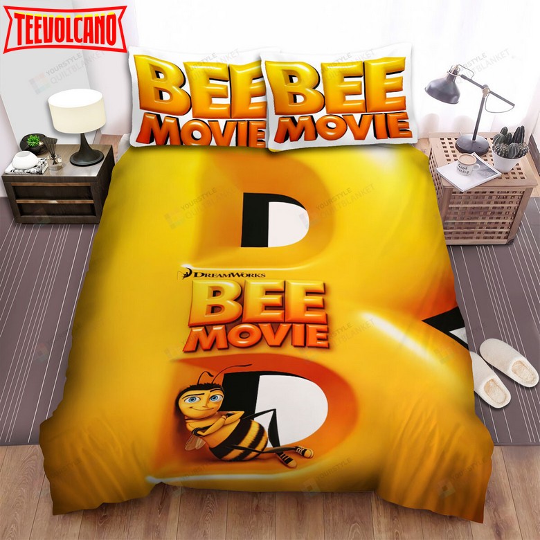 Bee Movie Poster 3 Bed Sheets Duvet Cover Bedding Sets