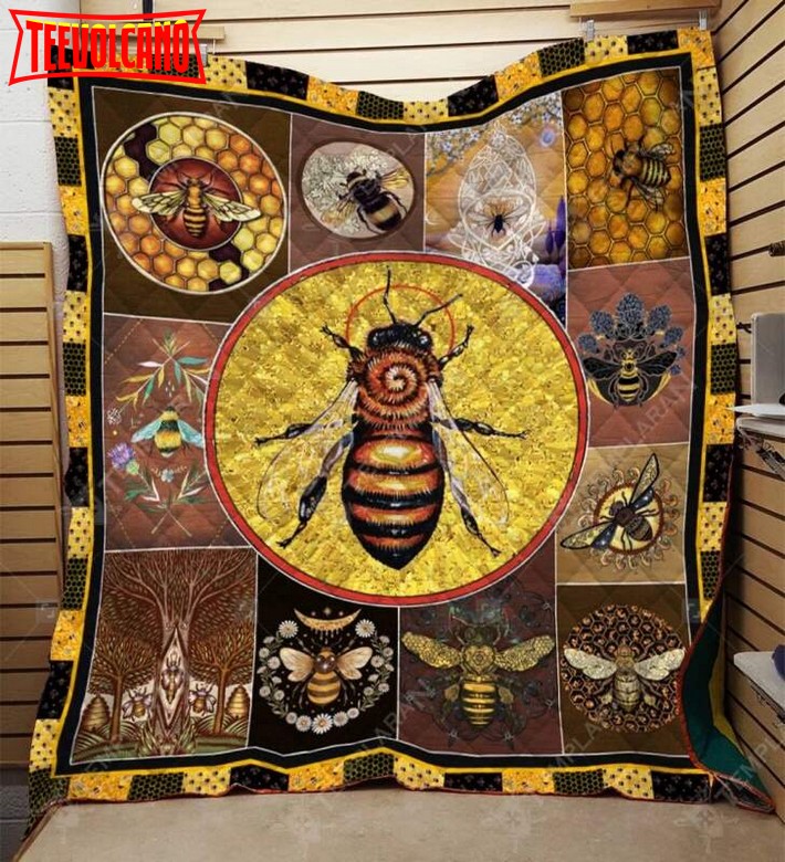 Beei Am Tryin 3D Quilt Blanket