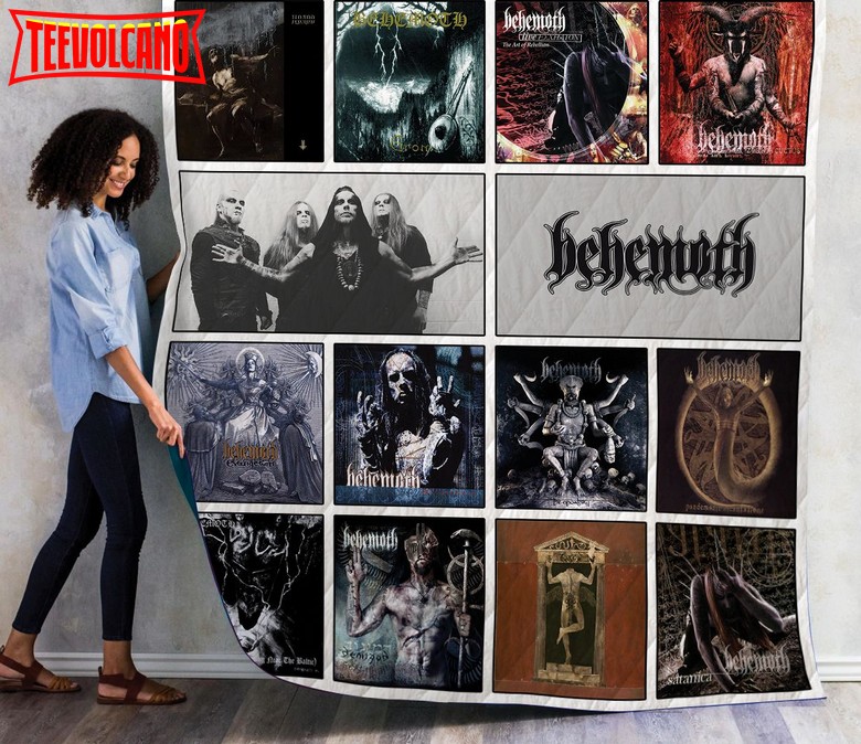 Behemoth Albums 3D Customized Quilt Blanket