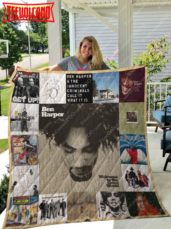 Ben Harper Albums 3D Customized Quilt Blanket