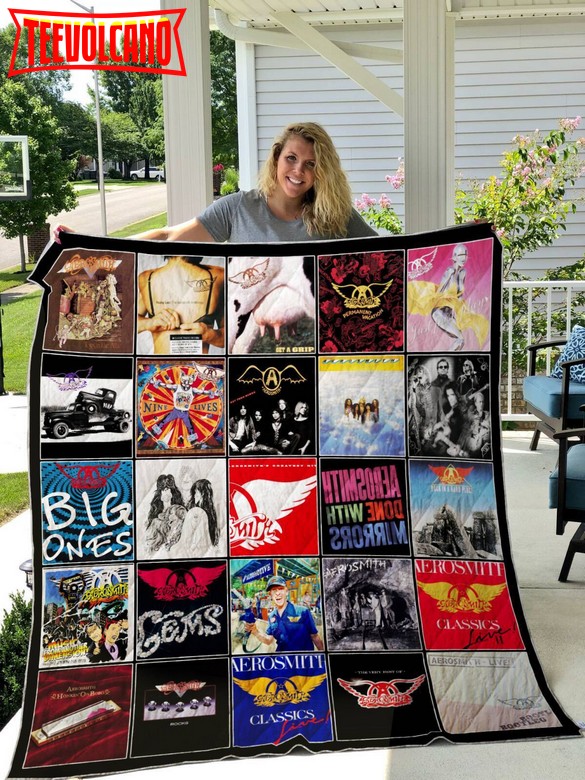 Best Of Aerosmith 3D Customized Quilt Blanket