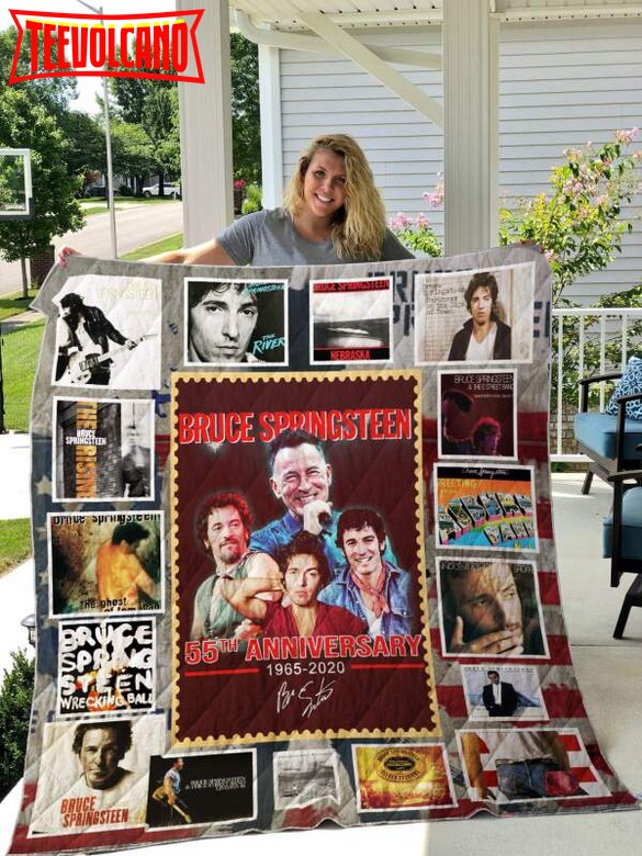 Best Of Bruce Springsteen 3D Customized Quilt Blanket