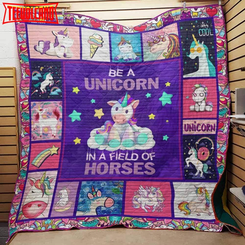 Beunicorn Infield Of Hoes 3D Customized Quilt Blanket