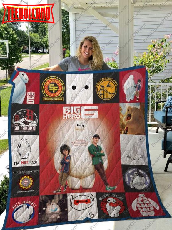 Big Hero3D Customized Quilt Blanket