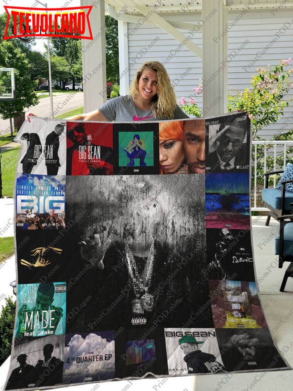 Big Sean Albums 3D Customized Quilt Blanket