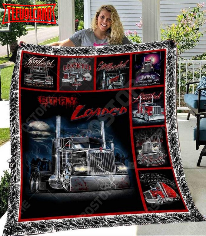 Big Truck Driver Like 3D Customized Quilt Blanket