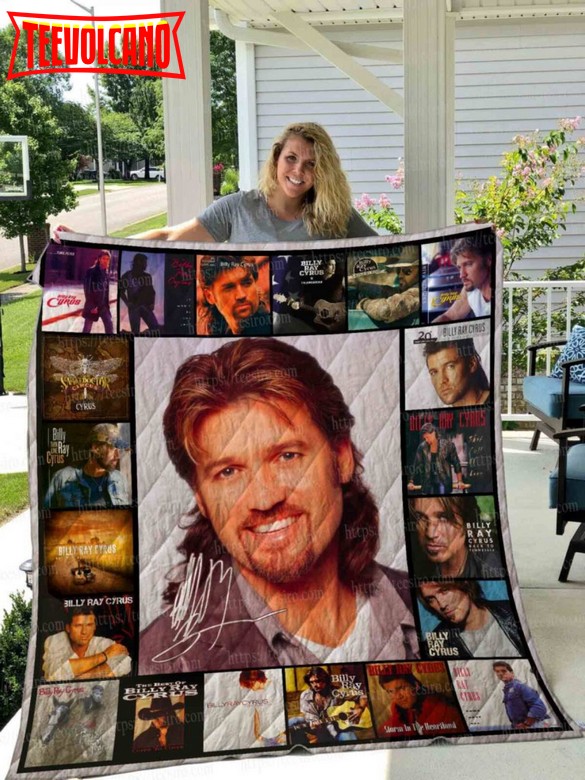 Billy Ray Cyrus 3D Quilt Blanket