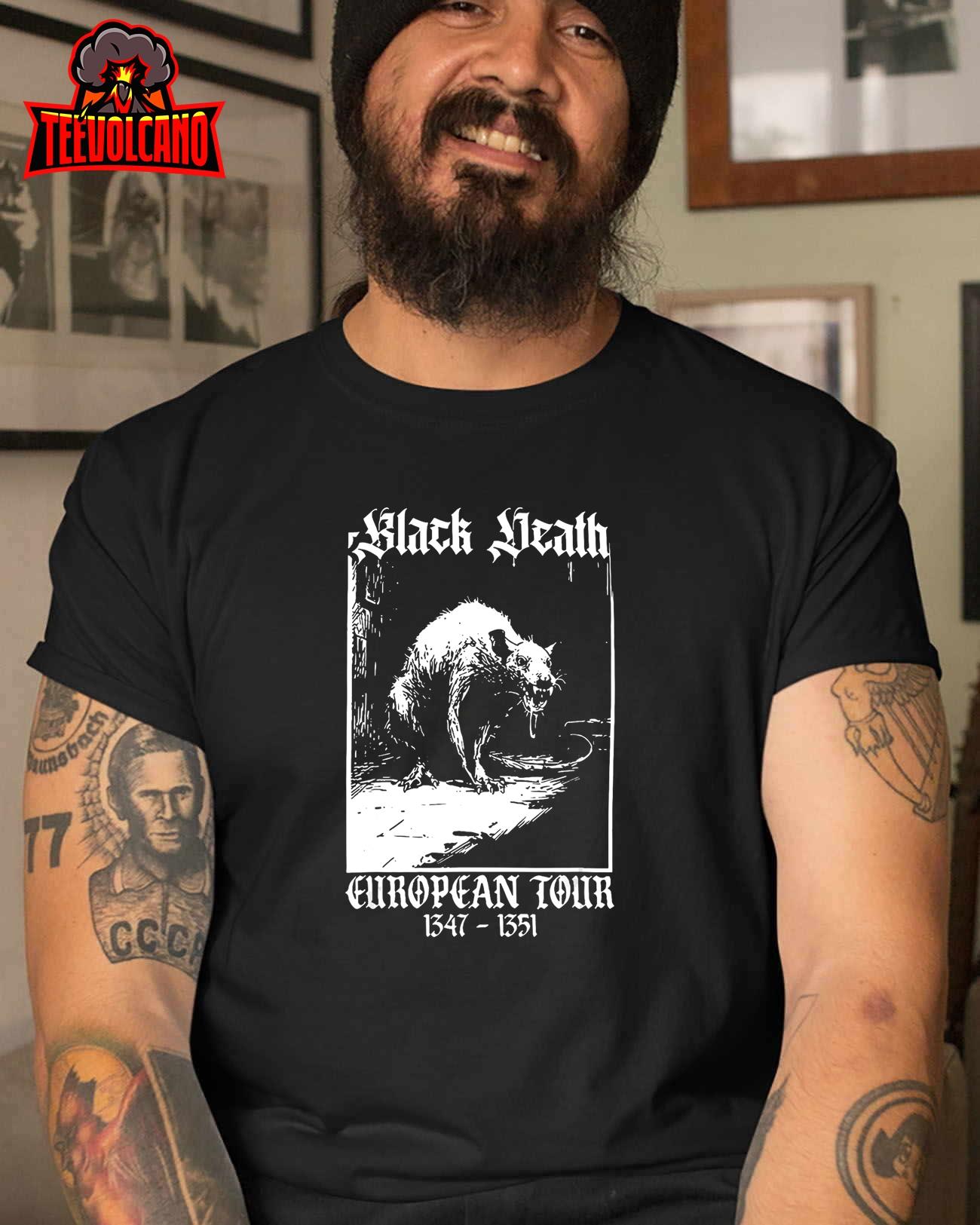 Black Death European Tour Unisex T-Shirt