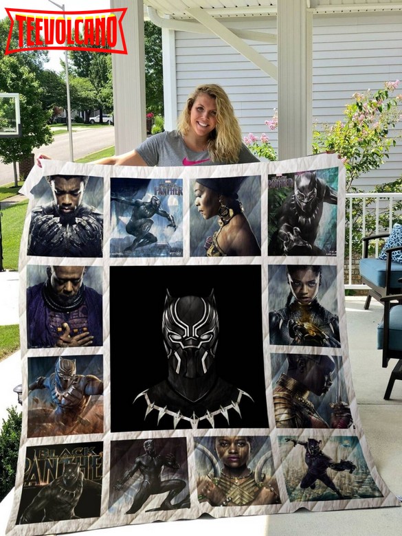 Black Panther Quilt Blanket