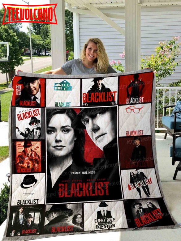 Blacklist 3D Quilt Blanket