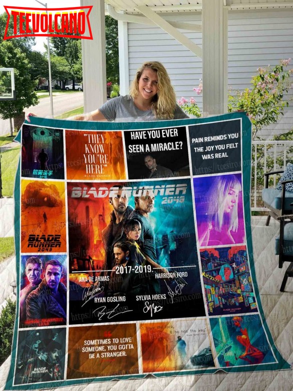 Blade Runner 3D Quilt Blanket