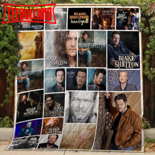 Blake Shelton 3D Customized Quilt Blanket