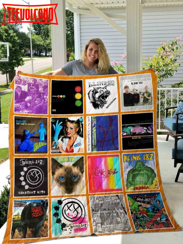 Blink182 3D Quilt Blanket