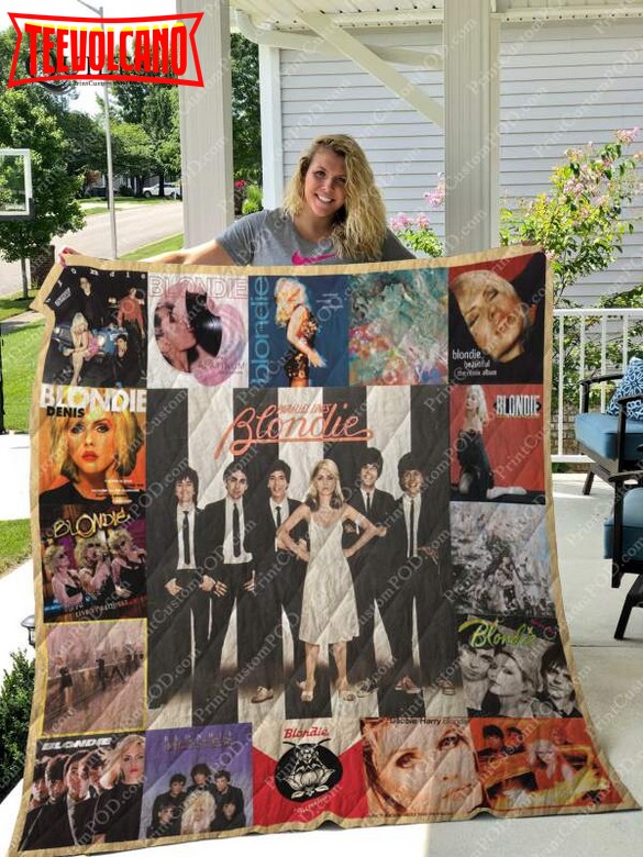 Blondie Albums 3D Customized Quilt Blanket