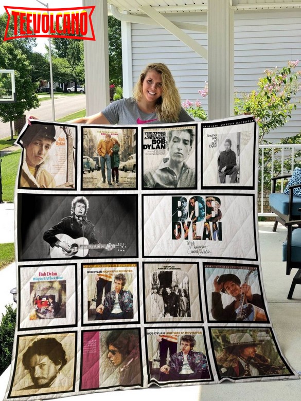 Bob Dylan  Quilt Blanket