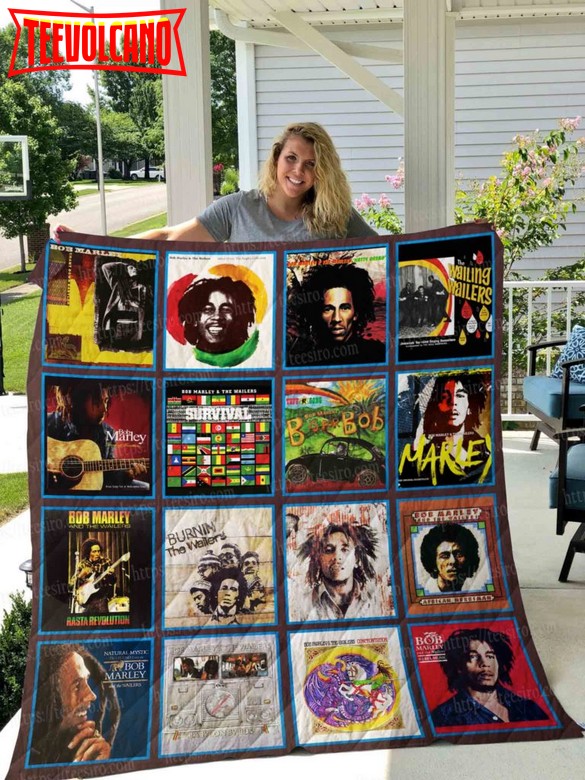 Bob Marley And The Wailers Albums 3D Quilt Blanket